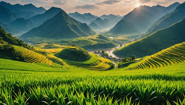 Émerveillez-vous devant les paysages du nord vietnam